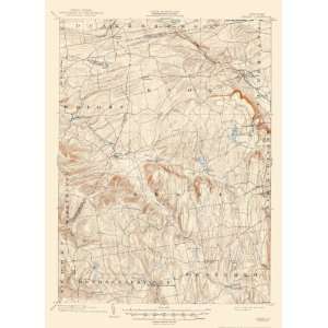  USGS TOPO MAP BERNE QUADRANGLE NEW YORK (NY) 1903