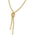 jewelbasket com lariat necklaces 14k gold popcorn chain lariat 