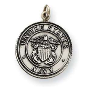  Sterling Silver US Navy Medal Jewelry