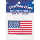 Thermoweb American Pride Decorative Patches Large American Flag 1/Pkg
