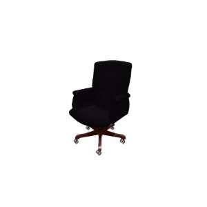   Vinyl Mid Back Traditional Office Chair, Mesa (Black)