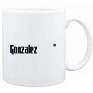  Mug White  Gonzalez TM  Last Names
