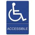 Quartet ADA Wheelchair Accessible Sign