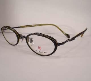 KABUKI MEN WOMEN eyewear Eyeglass Frame 12 blue CASE  