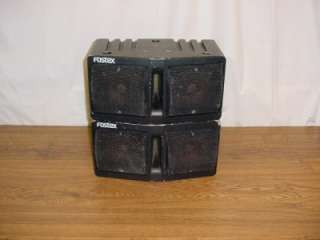 fostex model sp11 pa speaker pair used in working good condition 