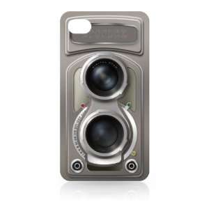   Jacket for iPhone 4S/4 (Twin Lens Reflex Camera/Silver) Toys & Games