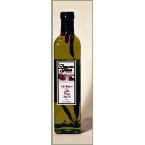 Spicy Pepper & Garlic Pure Virgin Olive Oil / 16.5 oz  
