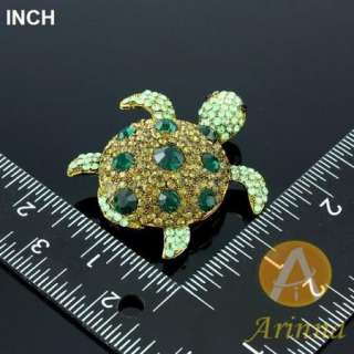 Arinna khaki turtle peridot emerald Crystal finger Ring  