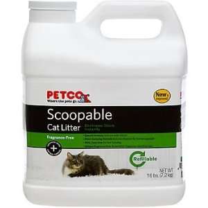   Scoopable Cat Litter