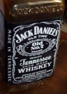 c1980s Jack Daniels Old No. 7 Tennessee Sour Mash Whiskey 21 Display 
