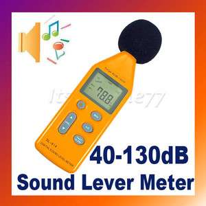 Digital Sound Noise Level Meter Decibel Pressure Logger  