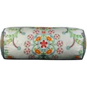  Silk Decorative Bolster Designer Pillow