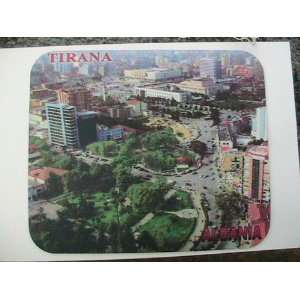  Albania Tirana City Mousepad   Great Gift Bnew Office 