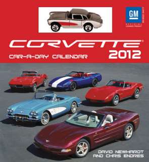 Corvette Car A Day 2012 Desk Calendar  