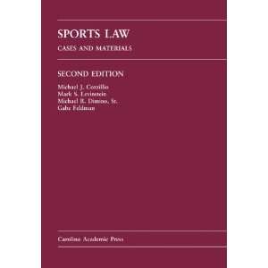  Sports Law Cases and Materials [Hardcover] Michael J 