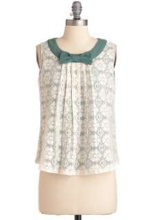 Lace Floral Top  Modcloth