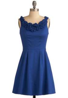   Blue ming Dress  Mod Retro Vintage Printed Dresses  ModCloth