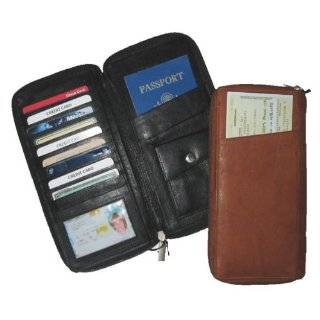  Deluxe Passport and Travel Document Case Wallet   Genuine 