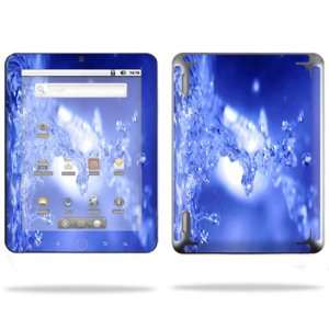   Skin Decal Cover for Coby Kyros MID8024 Tablet Skins Water Explosion