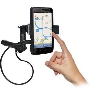 AMZ93415 Lighter Socket Phone Car Mount with Charging and Case System 