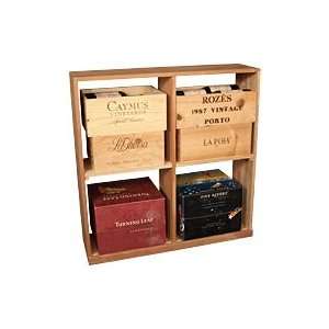  Redwood Wine Case Storage Racks