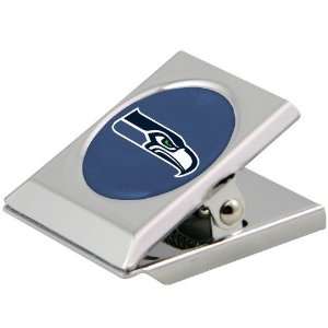  Seattle Seahawks Silver Magnetic Heavy Duty Chip Clip 