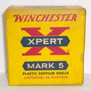 VINTAGE WINCHESTER(CANADA) 12 GA XPERT Mark 5 Empty SHOTGUN SHELL 
