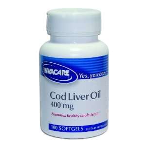   Invacare® Cod Liver Oil 400 mg (A1,250 I.U./D