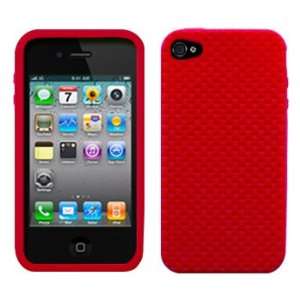  Red Watch Band Silicone Skin / Case / Cover for AT&T Apple 