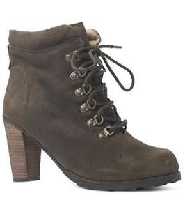 Truffle (Brown) Suede Hiking Boots  225881924  New Look