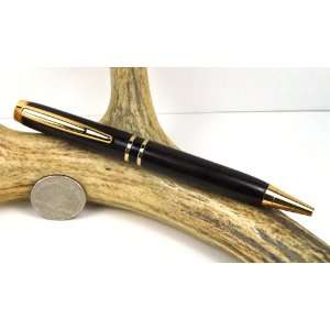  Cross Cut Rosewood Elegant American Pen With a Gold Finish 