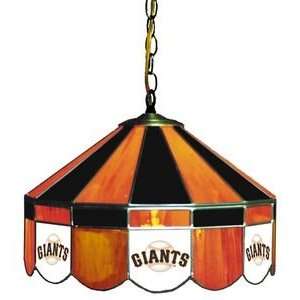   Giants MLB 16 Stained Glass Pub Lamp   18 3012