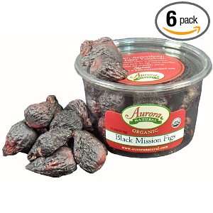 Aurora Products Inc. Figs, Black Mission Organic, 11 Ounce Tub (Pack 