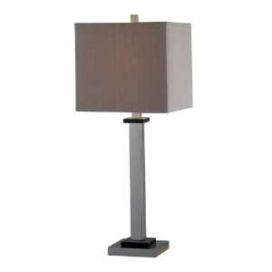   Kenroy Home Turret 1 Light Table Lamp   KH 21054BS
