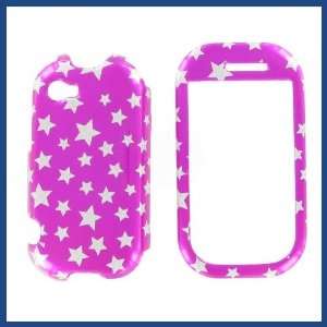  Sharp Kin Two Star on Hot Pink Phone Protective Case Cell 