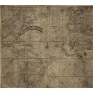  ca 1768 map of World