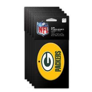 Green Bay Packers Air Freshener (5 Pack)  Sports 