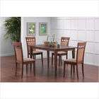Wildon Home Crawford Susan Dining Table with Cushion Back Chair in 