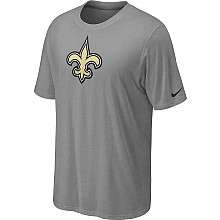 Nike New Orleans Saints Sideline Legend Authentic Logo Dri FIT T Shirt 