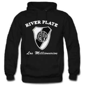  River Plate Vintage Style Crest Hoodie