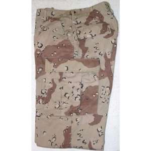 Trousers 6 Color Desert Camouflage BDU Size LARGE Extra Long, Pants 
