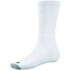 White Cotton Crew Sock  