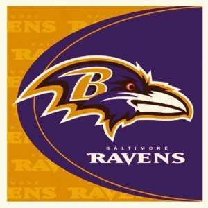  Baltimore Ravens Lunch Napkins (16 count) Health 