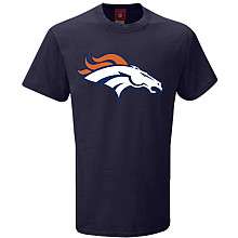 Denver Broncos Youth Custom Short Sleeve T Shirt   