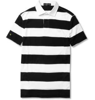 Ralph Lauren Black Label Striped Cotton Polo Shirt  MR PORTER