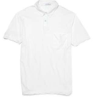   Clothing  Polos  Short sleeve polos  Cotton Jersey Polo Shirt
