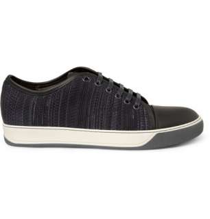    Shoes  Sneakers  Low top sneakers  Woven Suede Sneakers
