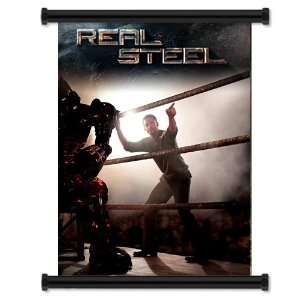Real Steel Movie Fabric Wall Scroll Poster (16x21) Inches