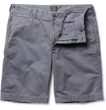 crew stanton cotton twill shorts