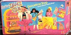 1989 Barbie Dance Club Dancetime Shop In Original Box  